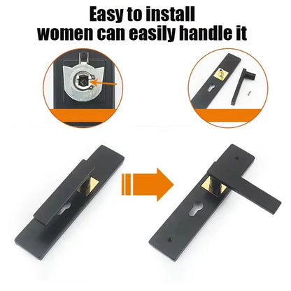 Mute Door Lock Anti-theft Mechanical Door Lock