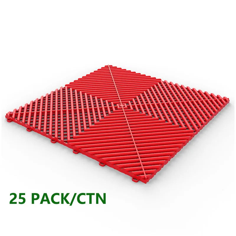 25PCS 1.8cm Thickness Garage Floor Mats