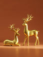 2 Pcs Reindeer Christmas Table Decoration