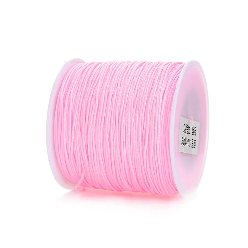 100m/Roll 0.8mm 28 Colors Nylon Thread Cord String