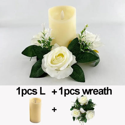 Flameless LED Candle, Warm Glow Electric Candles