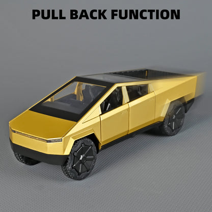 1:32 Cybertruck Pickup Toy Alloy Off-road Die-cast Metal Model