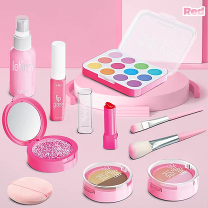 Girls pretend play makeup toy set