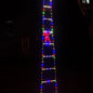 3M Santa Claus Climbing Ladder Outdoor Christmas Decoration