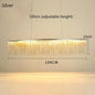 Led Ceiling Chandelier Gold Chains with Remote