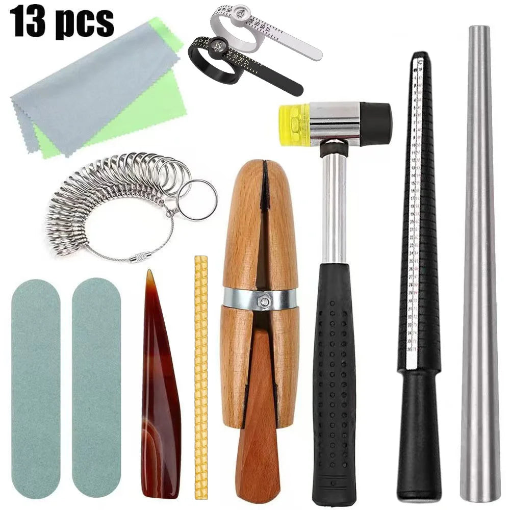 13-Piece Jewelry Crafting and Restoration Tool Set