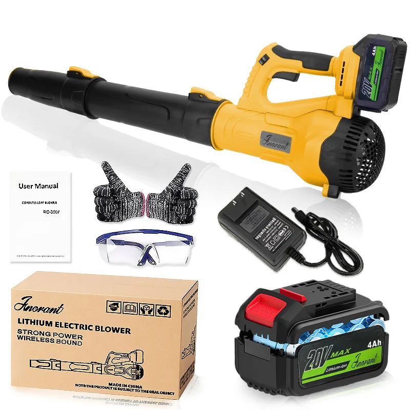 Ultra-high power leaf blower cordless