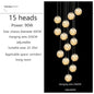 Nordic Glass Ball Led Pendant Lamp