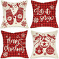 Christmas Delights: Let it Snow, Merry Christmas Pillowcases