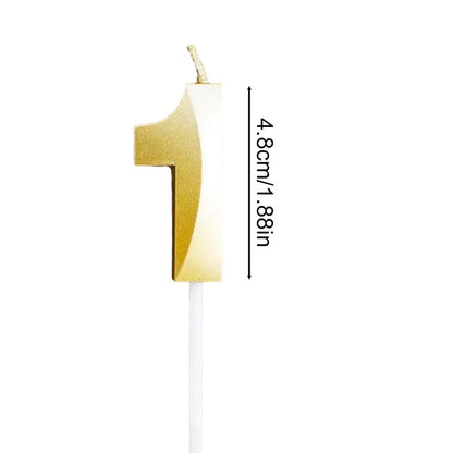 0-9 Digital Candle Number Birthday Candle