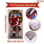Christmas Hanging Flag Santa Claus Door Banner