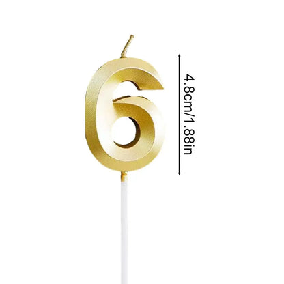 0-9 Digital Candle Number Birthday Candle
