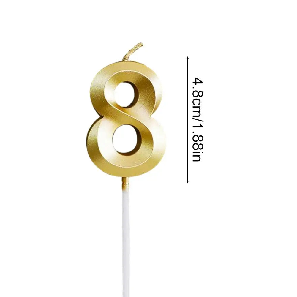 0-9 Digital Candle Number Birthday Candle