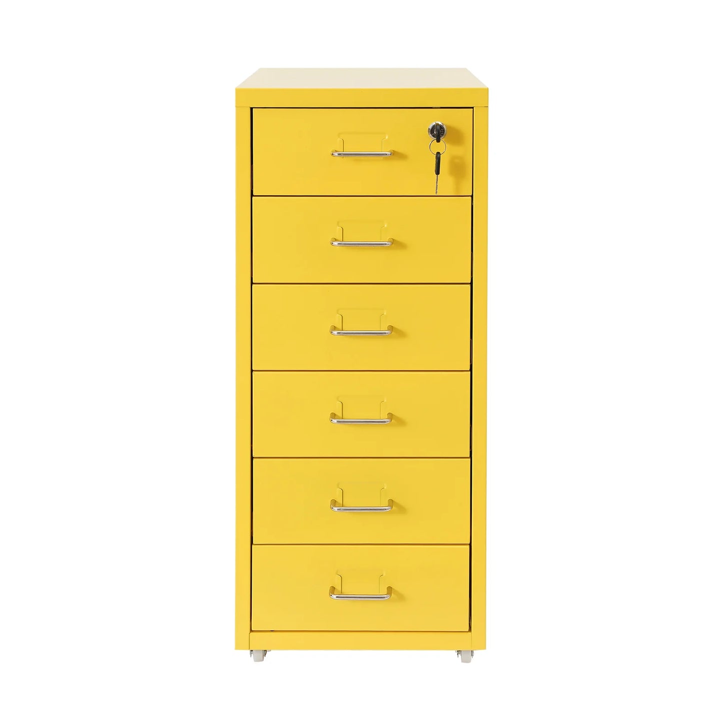 6 Drawer File Cabinet with Lock