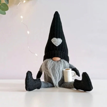 Coffee Gnome Dolls Plush Knitted