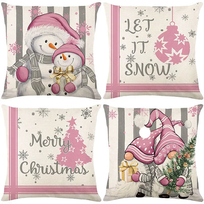 45x45cm Christmas Decoration Pillowcase