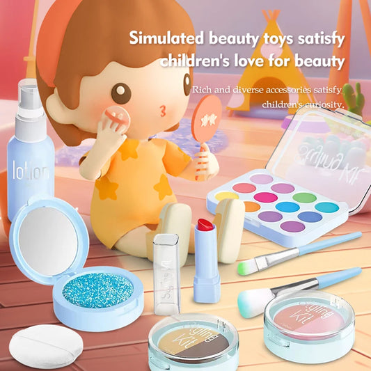 Girls pretend play makeup toy set