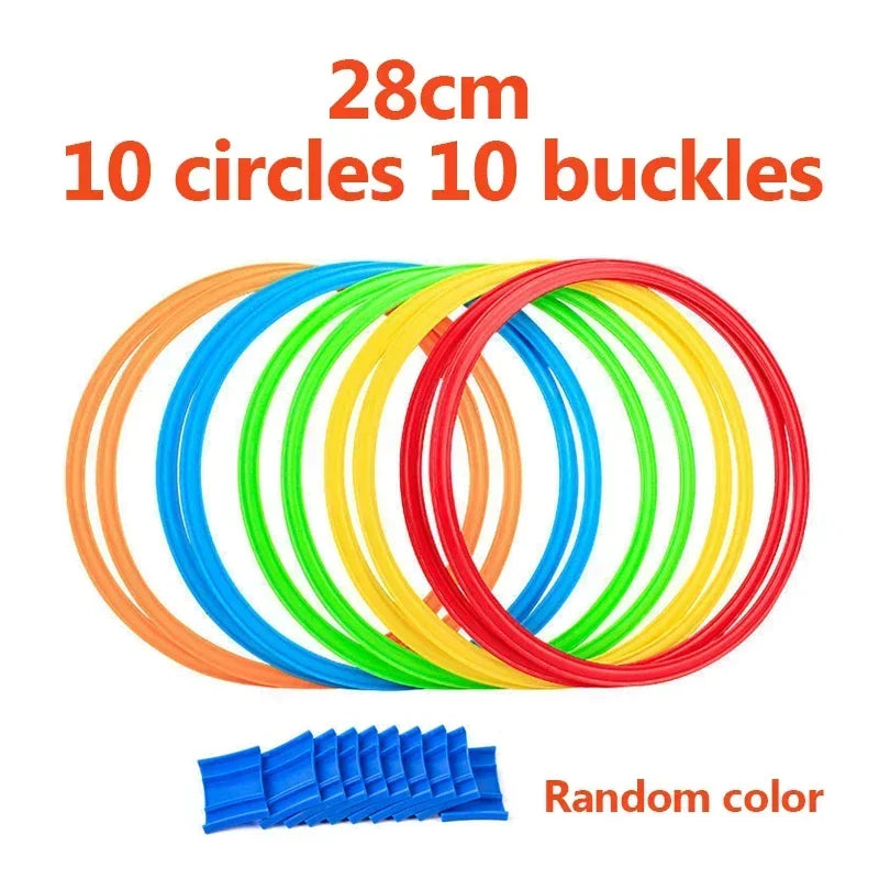 Lattice Jump Ring Set Game 10 Hoops 10 Connectors