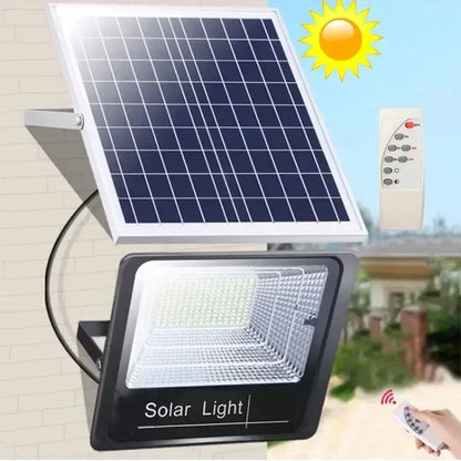 30W 1000mAh Solar Flood Lights Remote Control