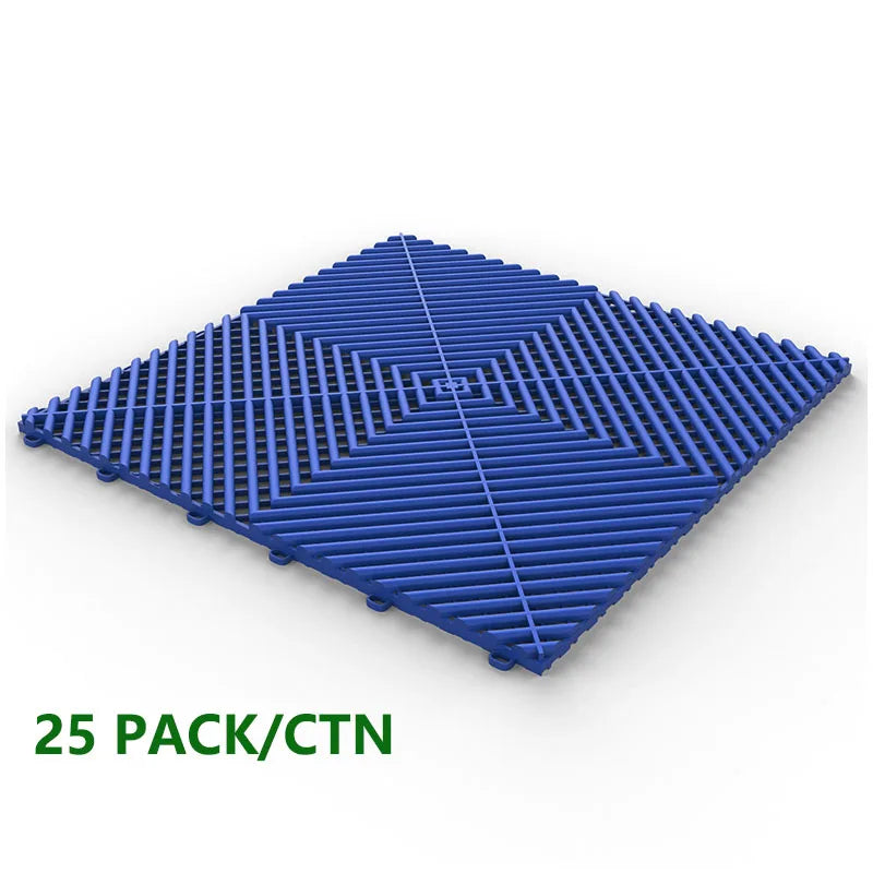 25PCS 1.8cm Thickness Garage Floor Mats
