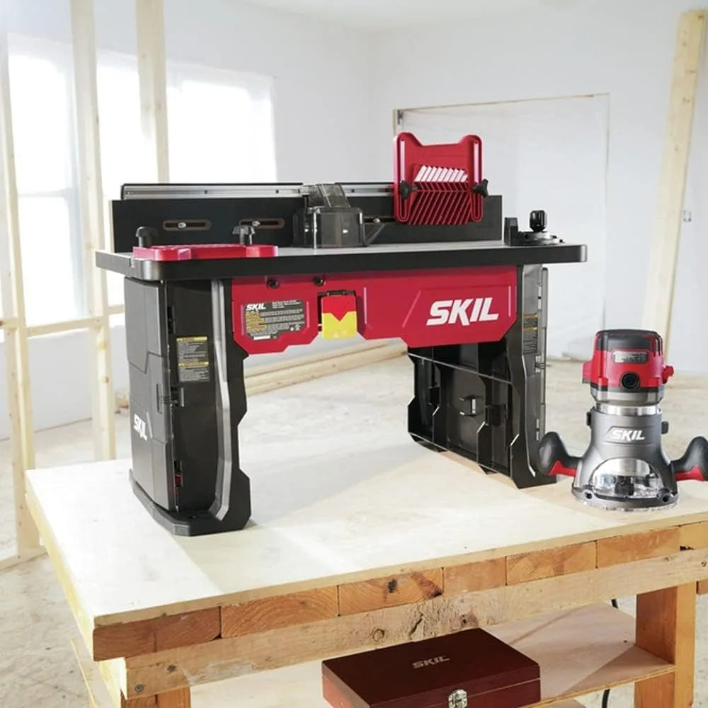 Router Table and 10-Amp Fixed Base Router Kit