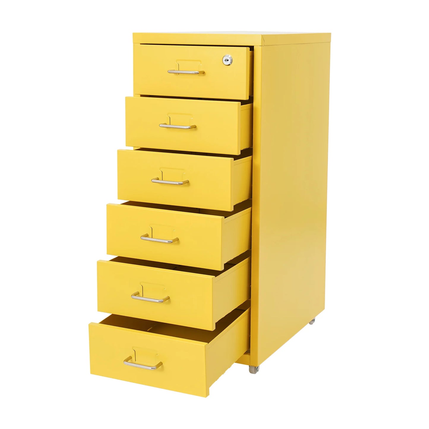 6 Drawer File Cabinet with Lock