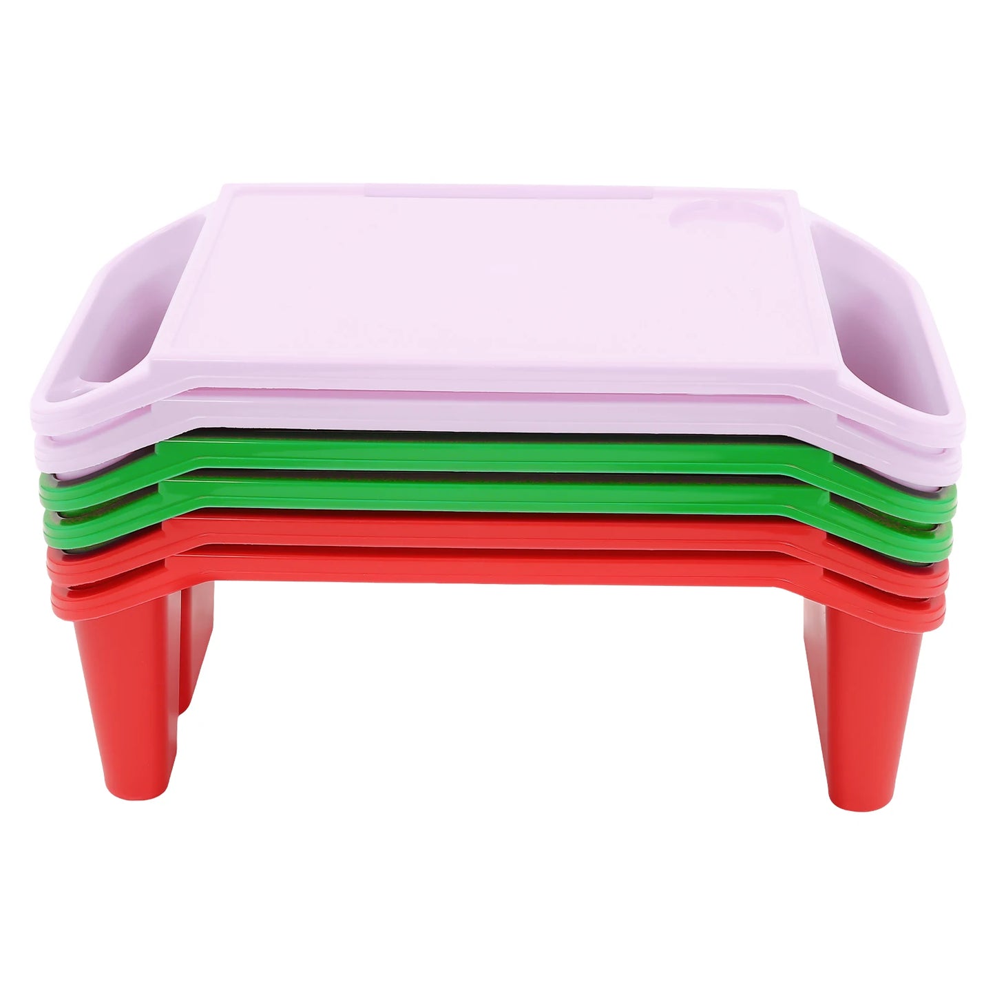 Kids Lap Desk Tray Set of 6