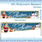Christmas Outdoor Banner Merry Christmas Decorations