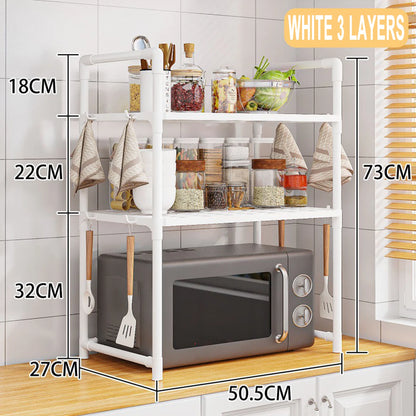 Microwave Shelf Kitchen Storage Rack