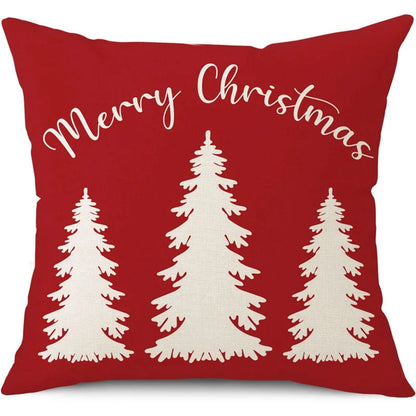 45cm Merry Christmas Cushion Cover Pillowcase