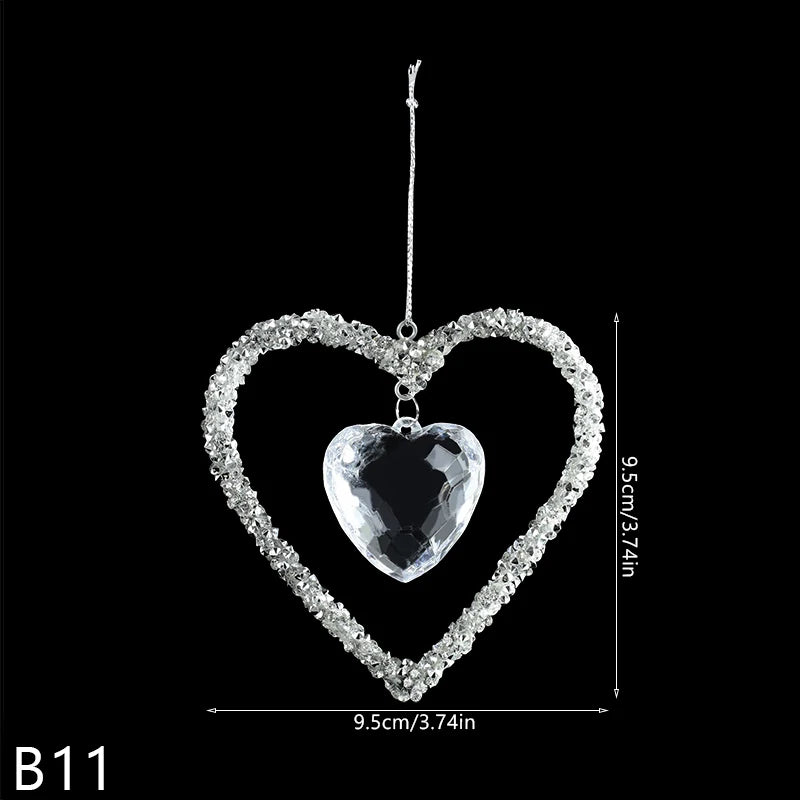 Christmas Crystal Ornaments Snowflake