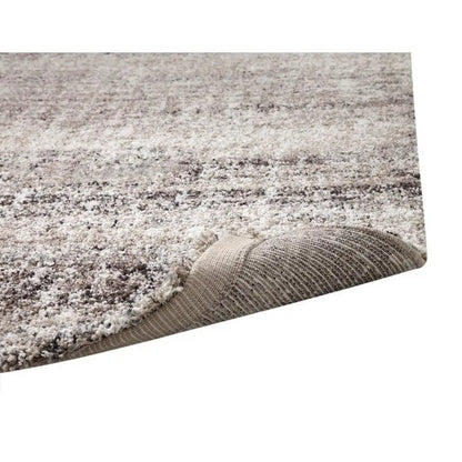 Modern Design Area Rug in Beige Brown Ivory