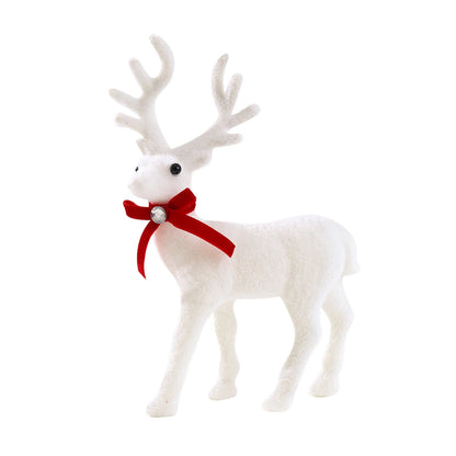 1/2Pcs 16/21/26CM Elk Christmas Decoration Christmas Tree Ornaments for Home Room Decor New Year 2025 Gifts Accessories