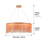 Led Ceiling Chandelier Gold Chains with Remote