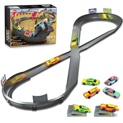 CRASH RACERS Track Speed Collision Racing Car Set