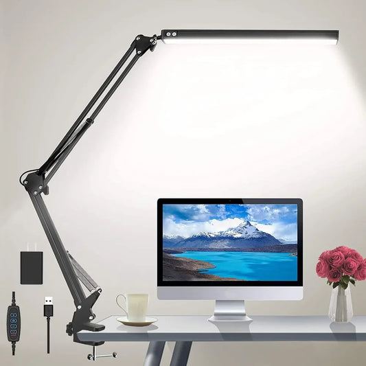 LED reading desk lamp/computer lamp, adjustable angle