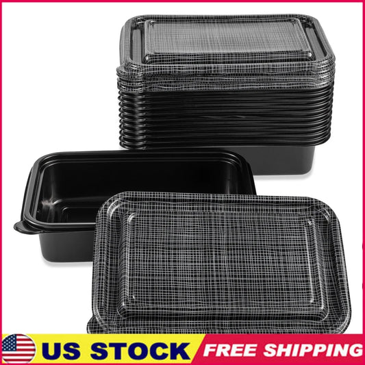 24 Piece Meal Prep Containers Set