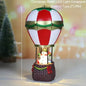 Christmas LED House Pine Needles Snow Christmas Snowman