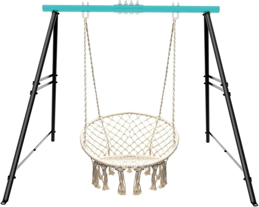 Hammock Chair Swing Set Stand