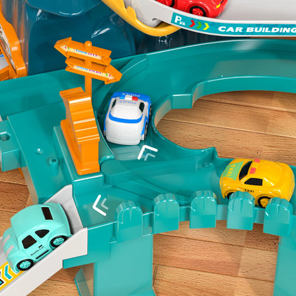 Dinosaur Race Track Playset