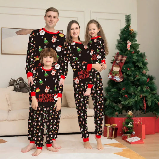 Christmas Family Matching Pajamas Outfits Adult And Kids