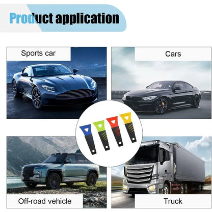 4PCS Ice Scraper for Car Windshield No Scratch Plastic