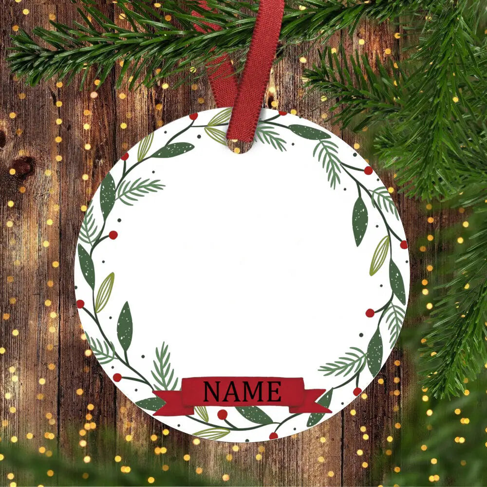 Personalized Pet Ornament Custom Dog, Cat and Dog Christmas Photo Ornament Cat Portrait Name Gift