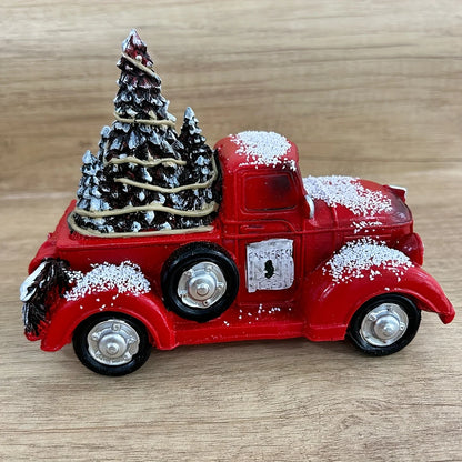 Christmas Karting car desktop red pull Christmas tree