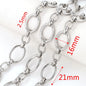 1 meter Stainless Steel Big Chains Handmade Thick Big Chain