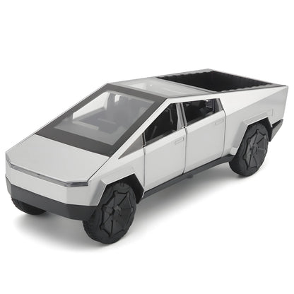 1:32 Cybertruck Pickup Toy Alloy Off-road Die-cast Metal Model