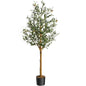 1Pc/2Pcs Artificial Olive Tree 4ft / 5ft / 6ft,