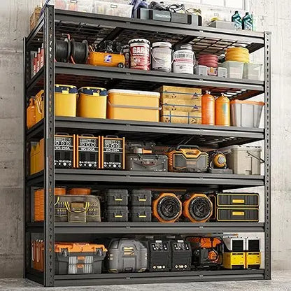 3600LBS Garage Shelving 48" W Storage Shelves 6 Tier