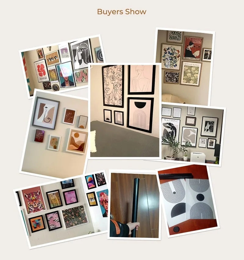 Scottish Highland Cow Floral Portrait Canvas Wall Art