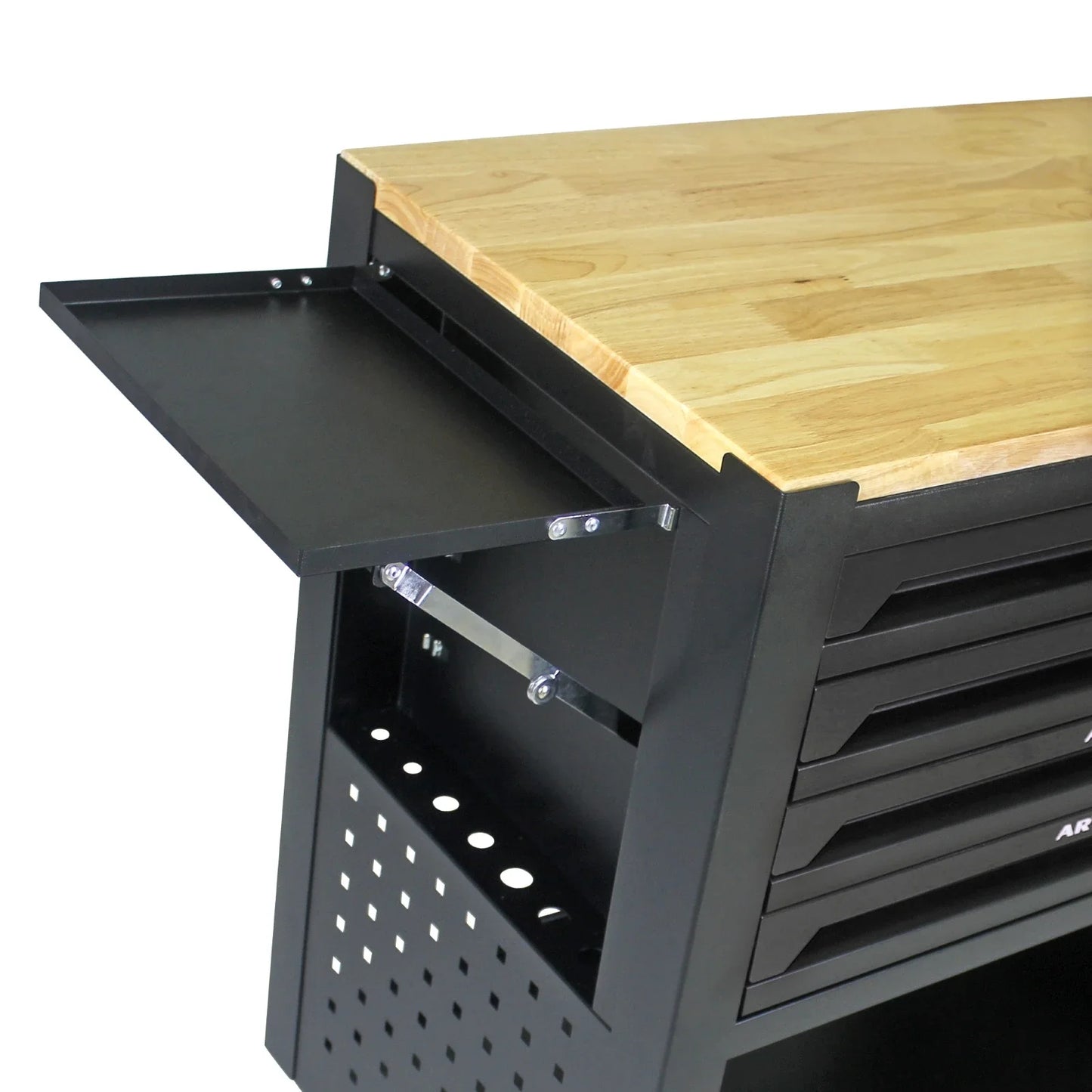Tool box on wheels, with 4 drawers